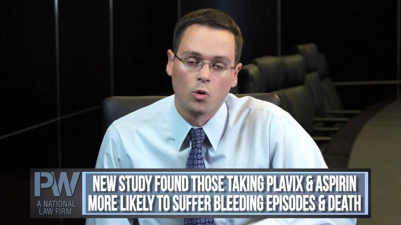 Plavix & Aspirin: Beneficial in Preventing Stroke? Attorney Michael Werner of Parker Waichman