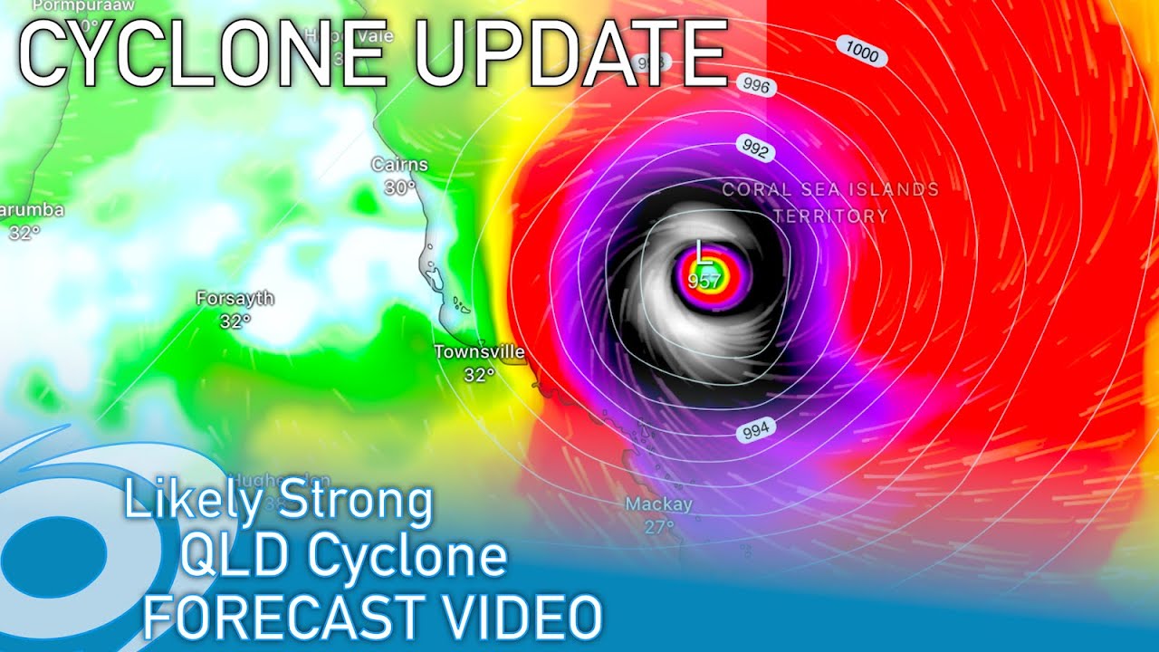 Queensland Forecast to be Slammed by a Dangerous Category 4 Severe Tropical Cyclone Next Week