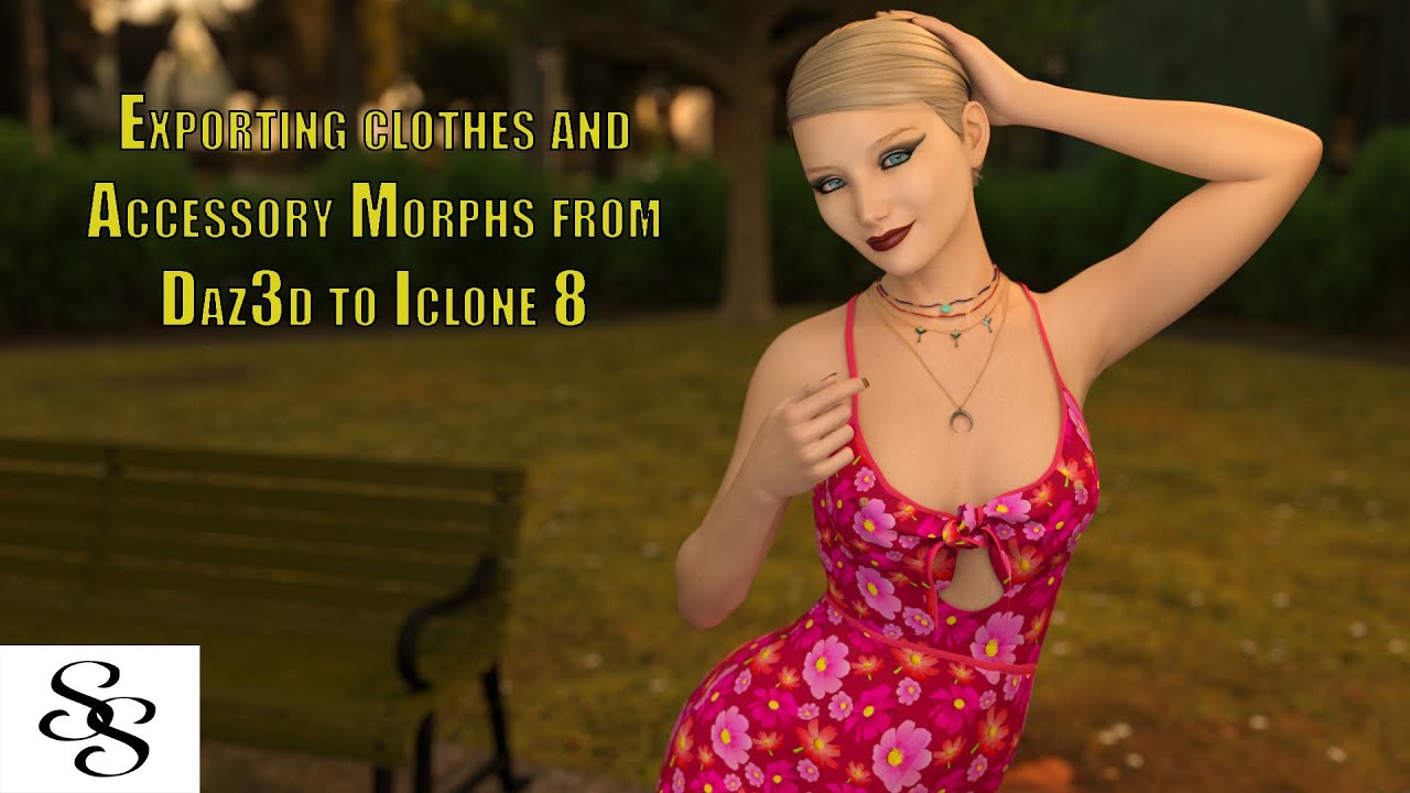 Exporting Clothes and Accessory Morphs From Daz3d to Iclone 8