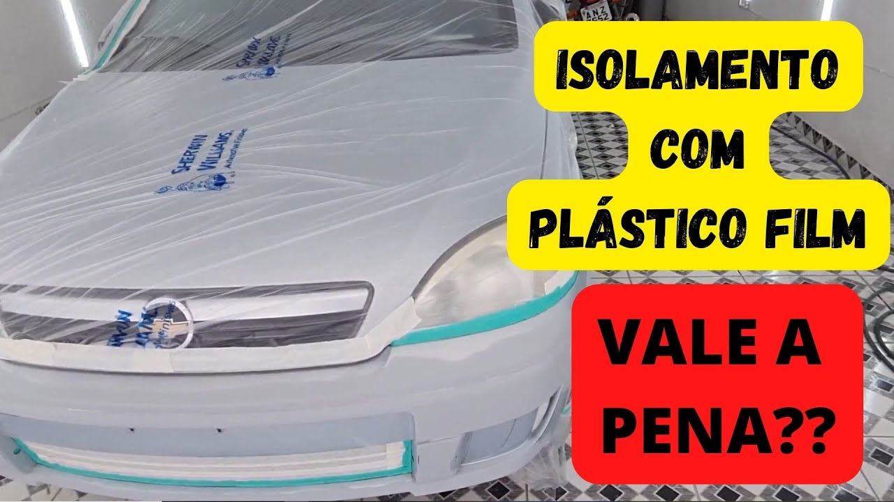 COMO ISOLAR O CARRO COM PLÁSTICO FILME AUTOMOTIVO