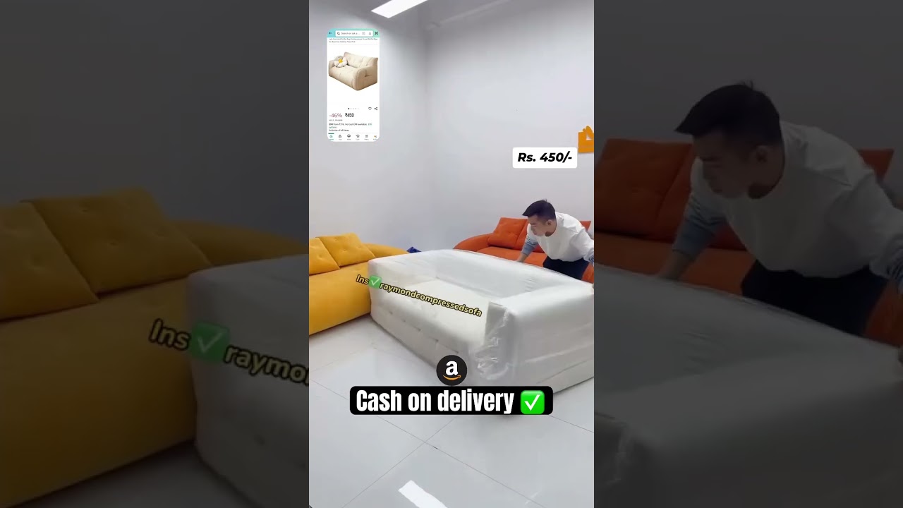 Best velvet sofa from Amazon | Amazon Finds | shorts #amazonfinds #shorts