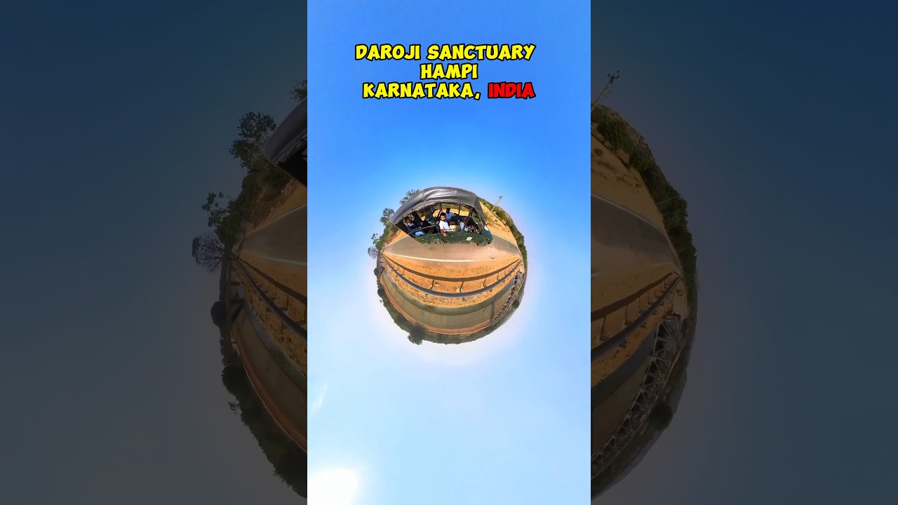 Daroji Sloth Sanctuary  #VirtualTrip #Travel #YouTubeShorts #shorts #hampi #adventure #karnataka