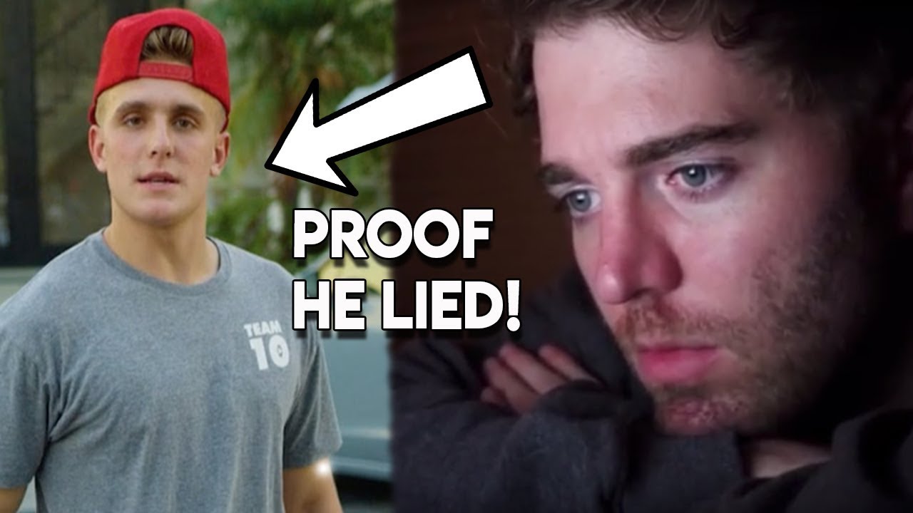 100% PROOF Jake Paul LIED To Shane Dawson