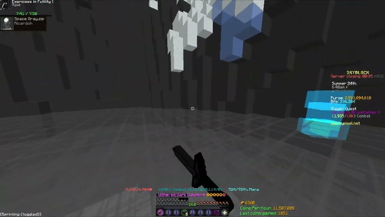 Your Kill Combo has expired! You reached a 20,503 Kill Combo!