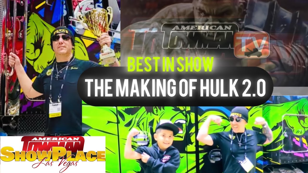 Incredible HULK SMASH! at USA Wrecker Pageant Las Vegas! An Inside look the making of Hulk 2.0