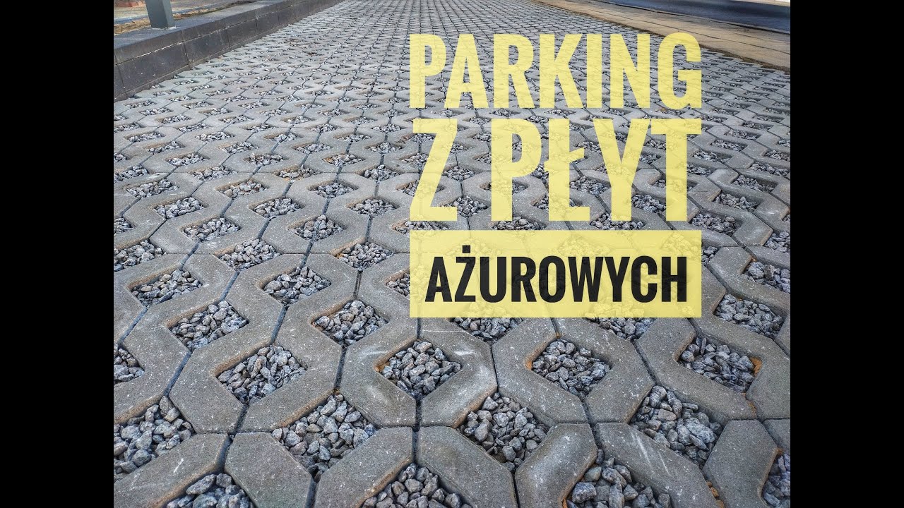 Parking z płyt ażurowych krok po kroku - eko kostka - #Mimal #Brukarz #Paving #Bruk-Bet