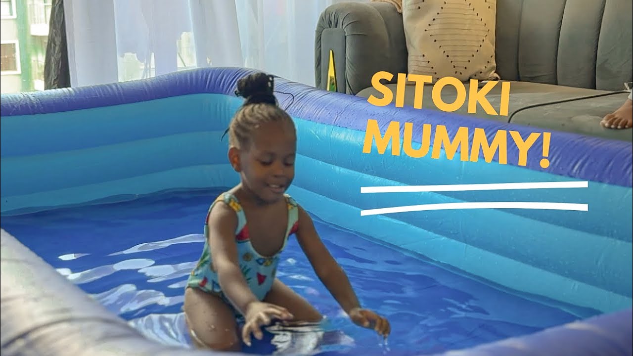 Zoeys Dream Came True😂: Pool Inside Our House‼️