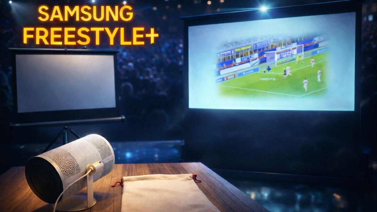 Проектор Samsung Freestyle+ произвел фурор на выставке CES 2026!