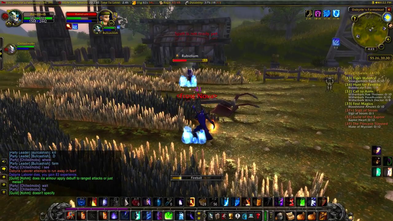 BullCashish Mage PvP Classic WoW