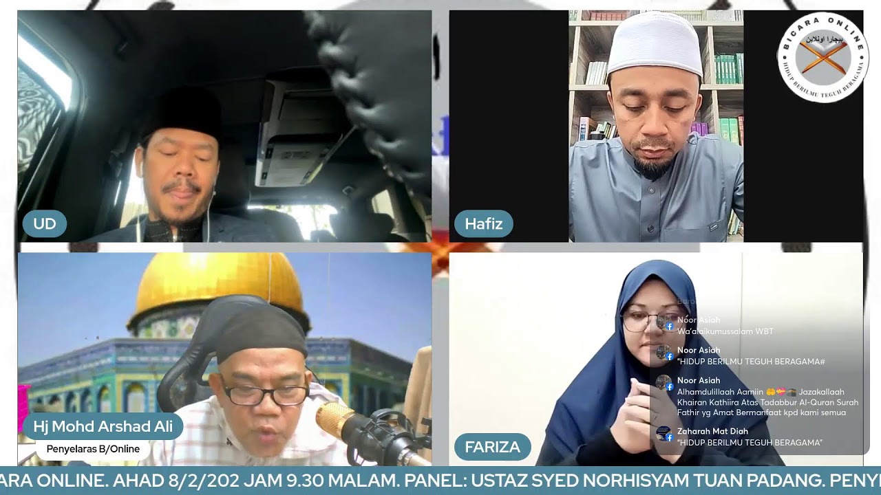 Tadabbur Ahad 8/2 Dato Rashidy/Ust Najih/IM Mohd Hafiz