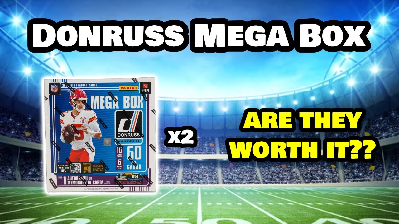 [FREE GIVEAWAY] Is Donruss worth the hype?  Donruss Mega Box Review!!
