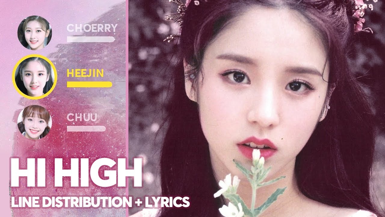 LOONA - Hi High (Line Distribution + Color Coded Lyrics) PATREON REQUESTED