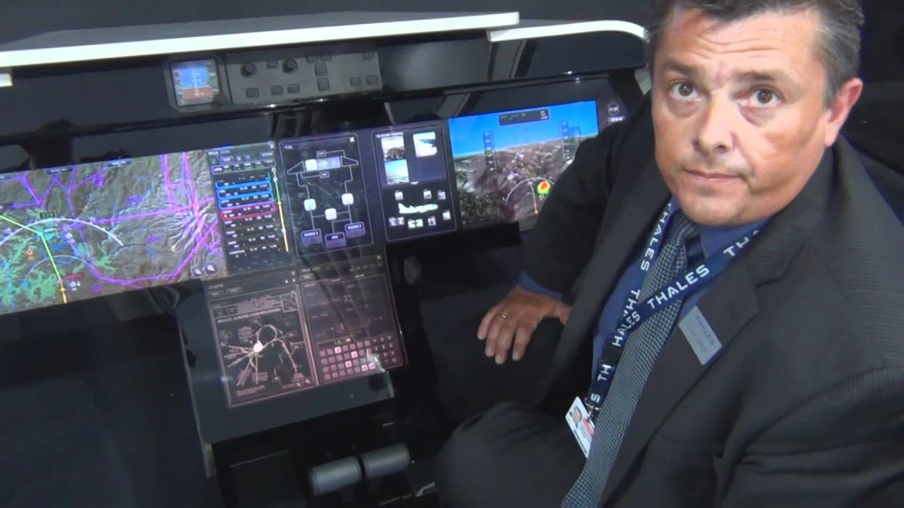 Thales 'cockpit of the future'