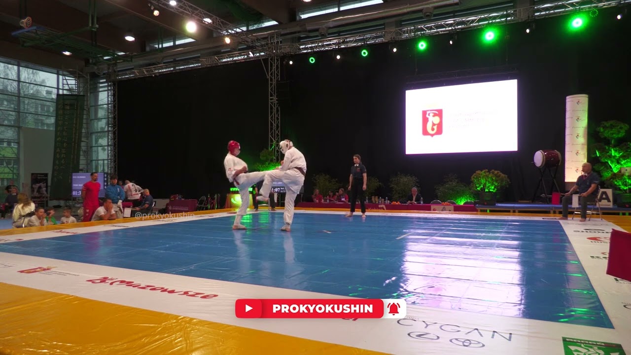 Kokoro Cup Juniors, U17 1/4 +72kg, Igor Gawrysiuk (aka) - Skomantas Lukša