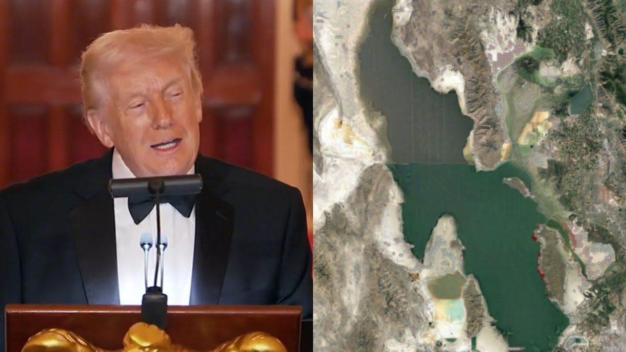 President Trump pledges to help Utah save the Great Salt Lake