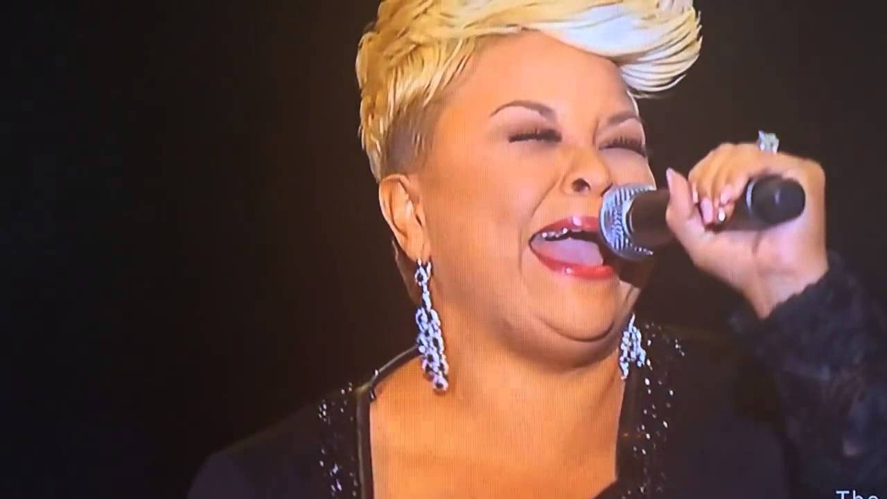 Tamela Mann singing Mary Mary's Yesterday  at  BMI Trailblazers   Gospel Music  Awards