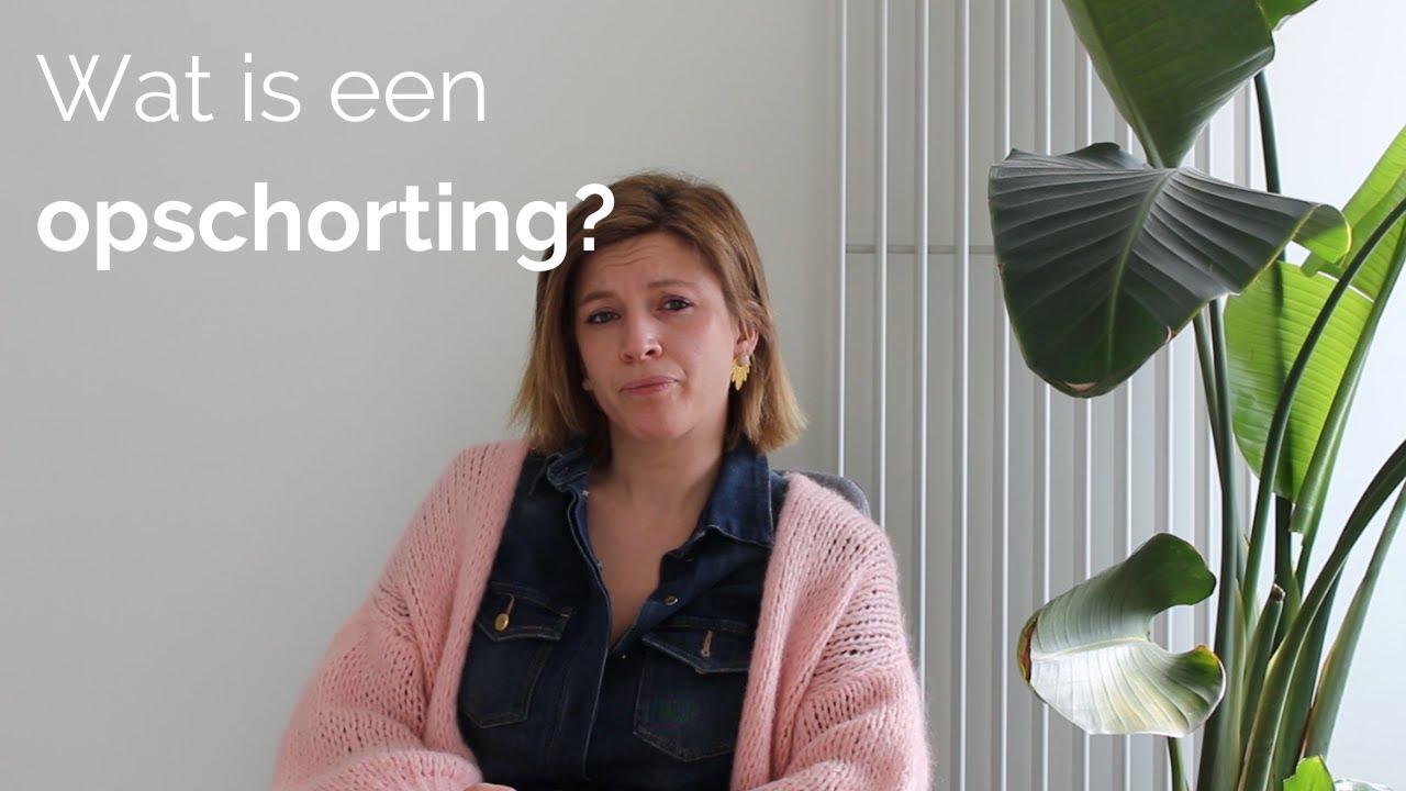 Wat is een opschorting? - VANDERSANDEN VLOGS