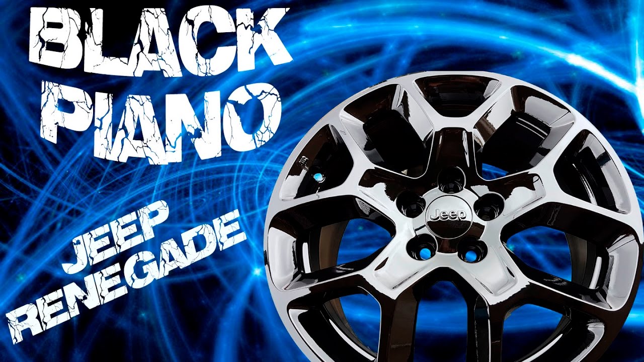 RODAS DO JEEP RENEGADE EM BLACK PIANO