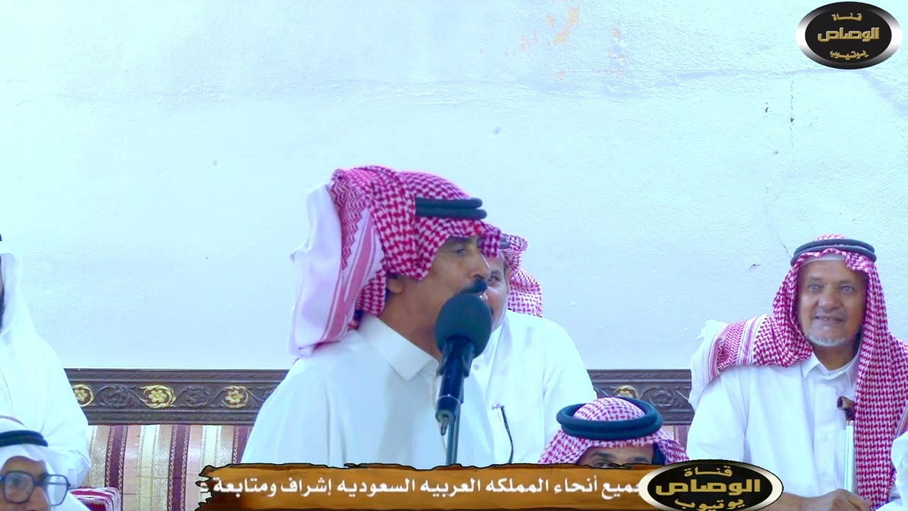 طاروق الشاعر رويبح الظويفري والشاعر منيع الهجله   في زواج الشاب نواف ساعد اليابسي
