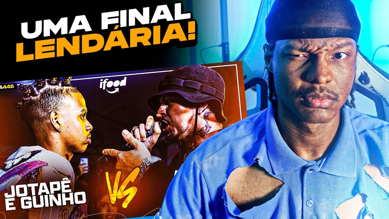 (FORMATO INÉDITO) JOTAPÊ, GUINHO E TUBARÃO X APOLLO, BTC E LEVINSK | React | GRANDE FINAL | BDA 446