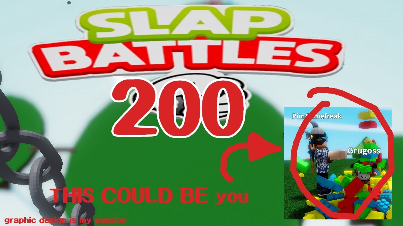 Slap Battles with 200 players at once (JOIN)
