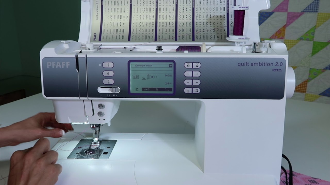 Pfaff quilt ambition 2.0 48 Twin Needle