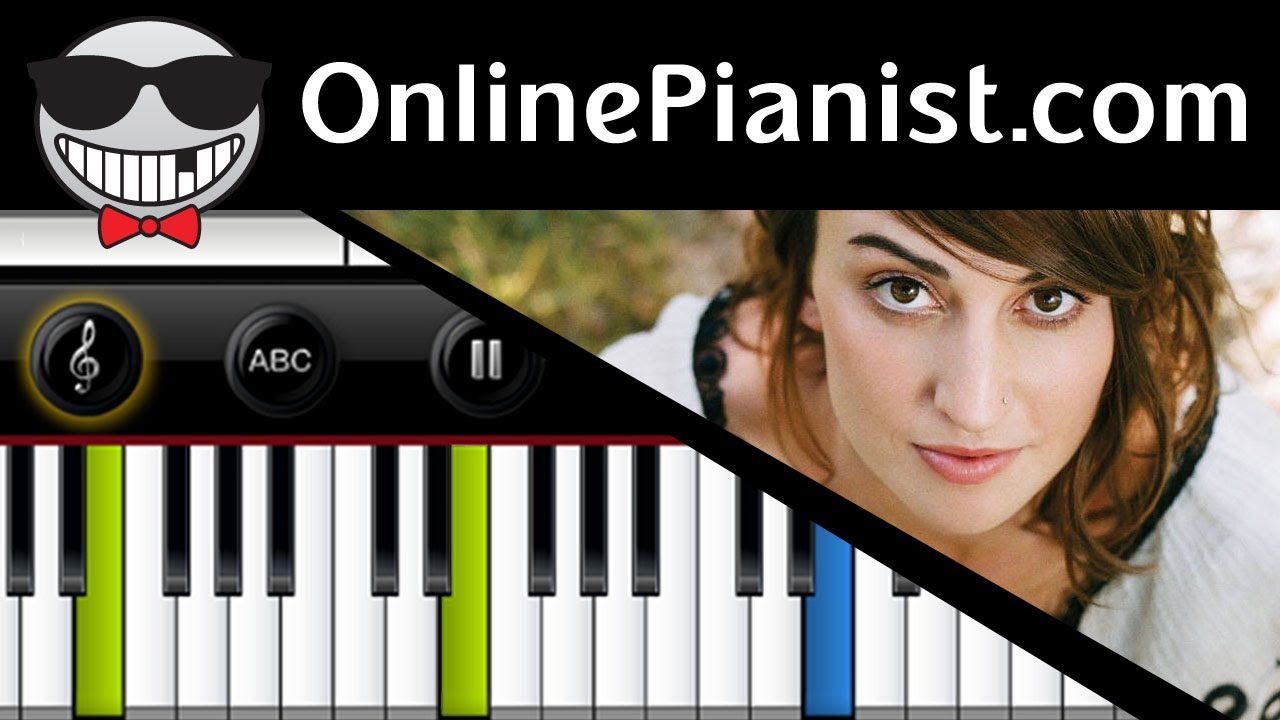 Sara Bareilles - Brave - Easy Piano Tutorial & Sheet