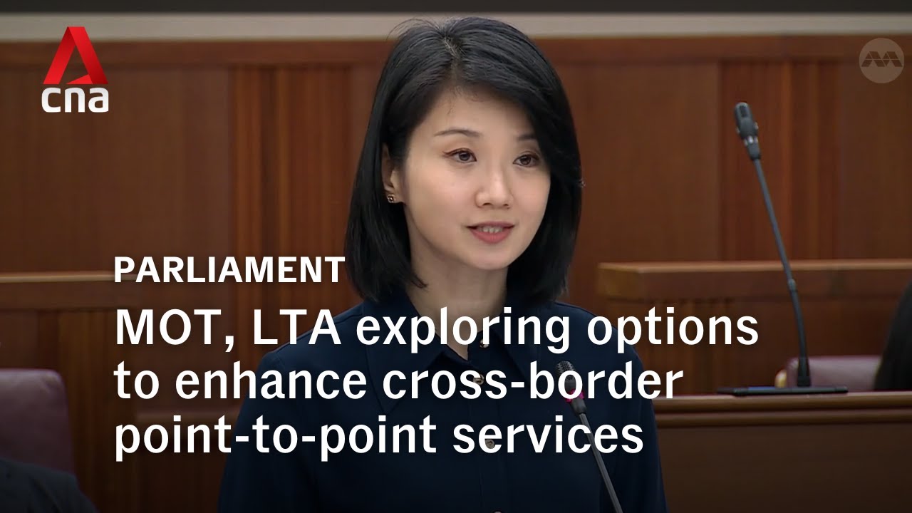 Senior Minister of State for Transport Sun Xueling on Malaysian cross-border point-to-point services