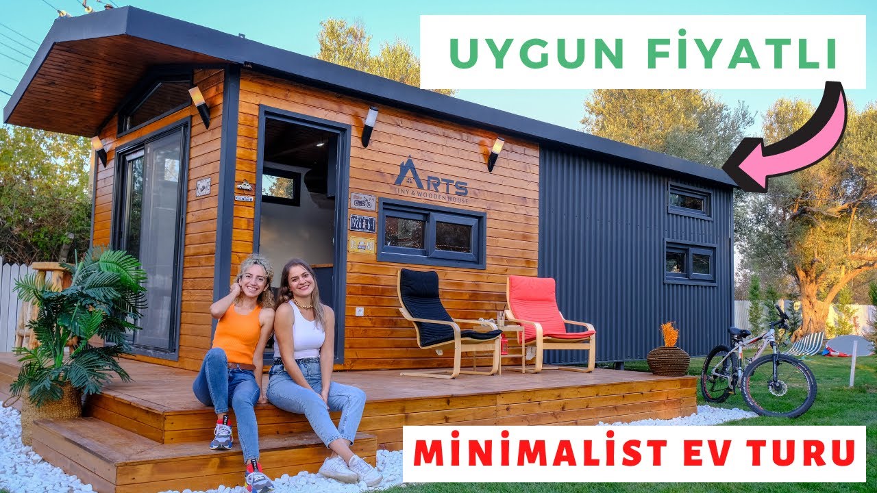 Serpil'in İzmir'de İnşa Ettiği 30 m² UYGUN FİYATLI Küçük Ev Turu - Tiny House Türkiye