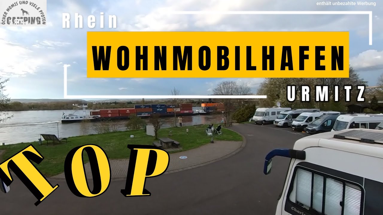 Top Stellplatz. Wohnmobilhafen Urmitz am Rhein