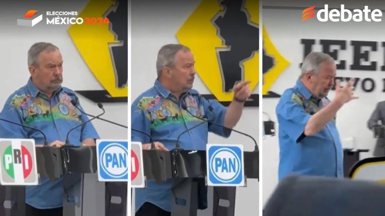 “No vengo a recibir insultos”, Mauricio Fernández abandona debate del IEEPC tras fuertes acusaciones