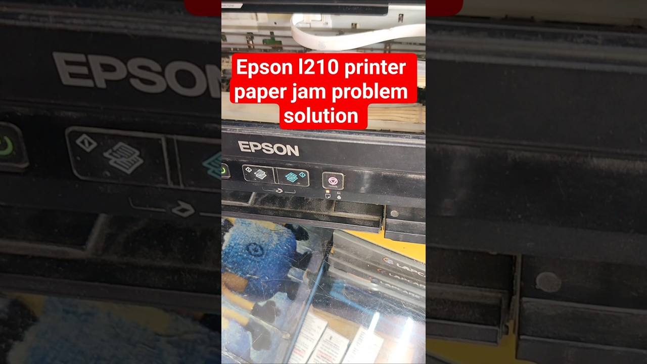 Epson l210 printer paper jam problem solution 💯👈🔥