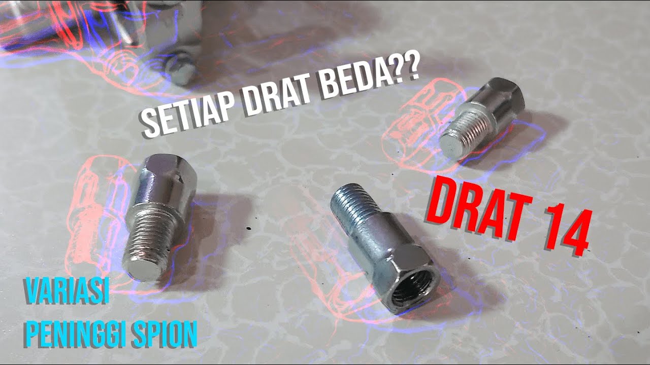 Pembahasan Lengkap Sambungan Spion Motor Yamaha, Honda, All New Vario