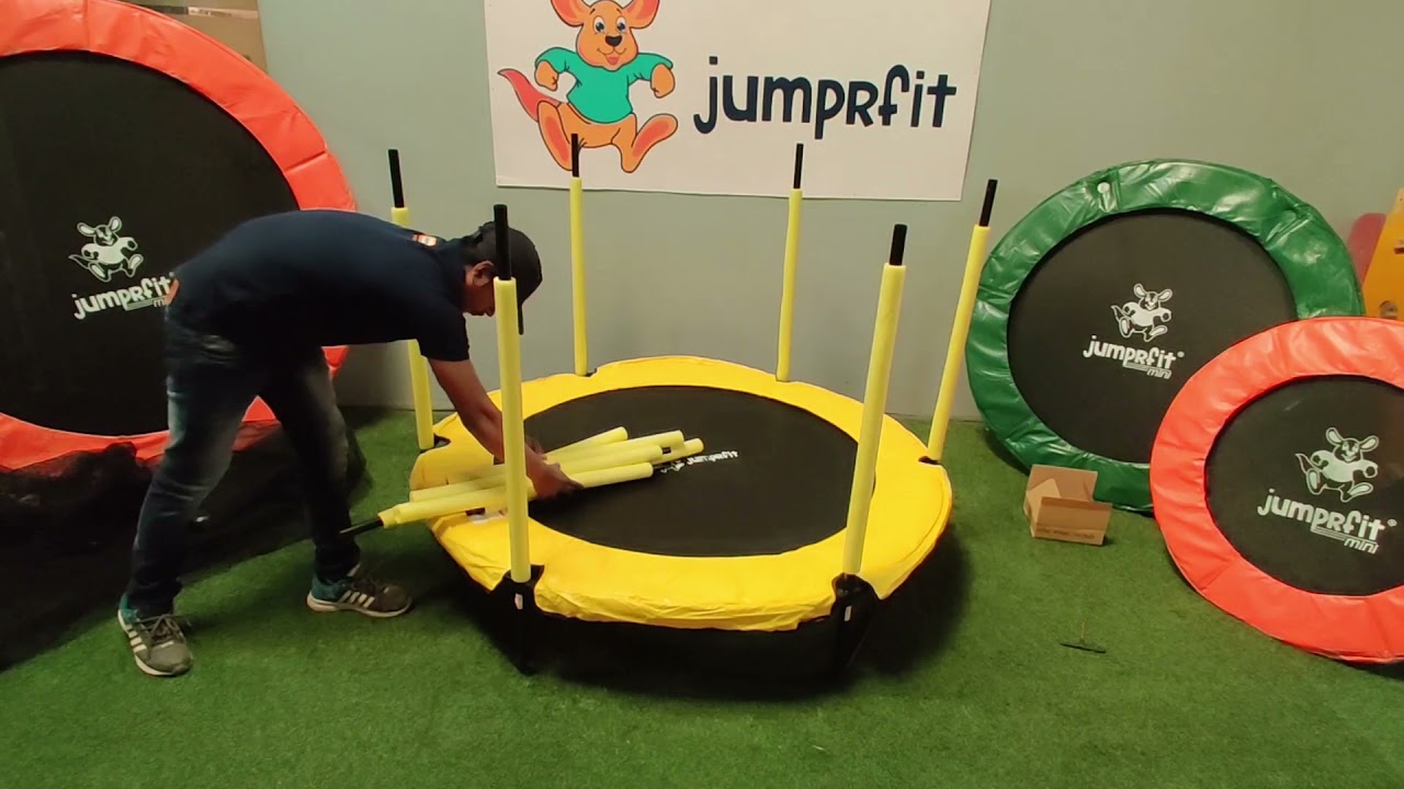 Deluxe 5ft. trampoline installation| Kids Trampoline | Best trampolines in India |