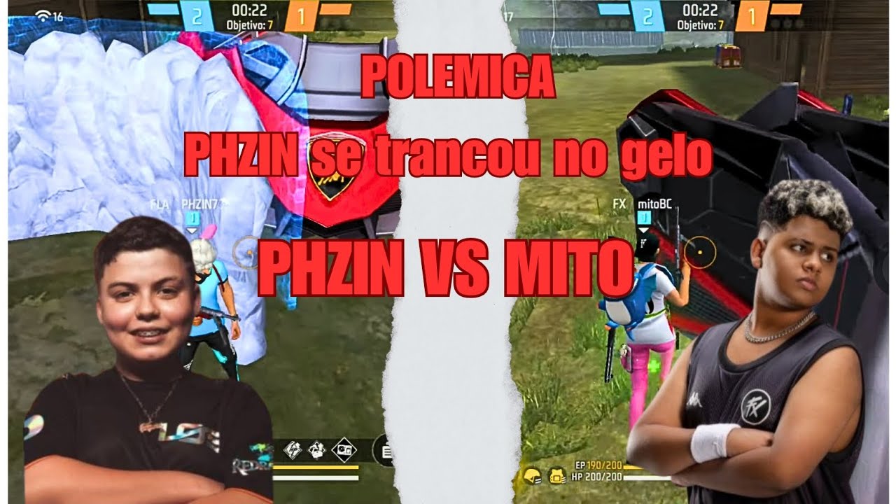 X1 DO GB MITO VS PHZIN7 TEVE POL&Ecirc;MICA MELHORES MOMENTOS