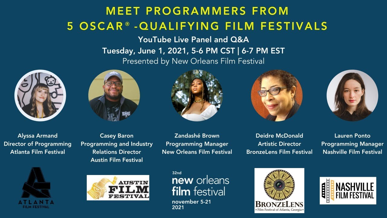 Meet Programmers from 5 Oscar®-Qualifying Film Festivals