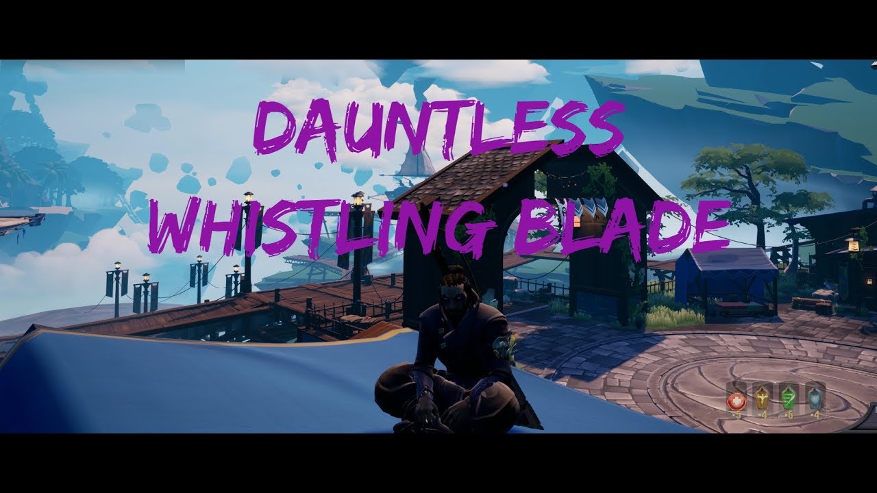 Dauntless Sword mod Whistling Blade. BIG DPS!!