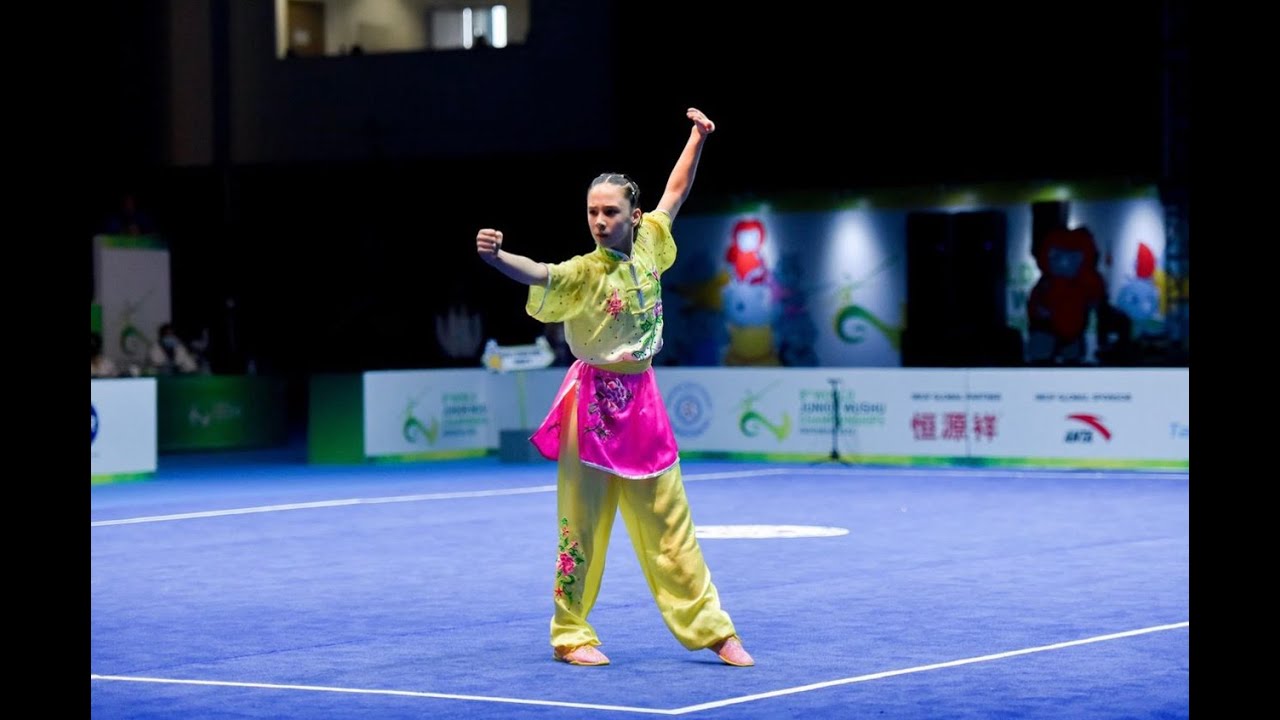 Group B Changquan 9.13, Lia Tang-Ruggiero (CANADA), 2022 World Junior Wushu Championships