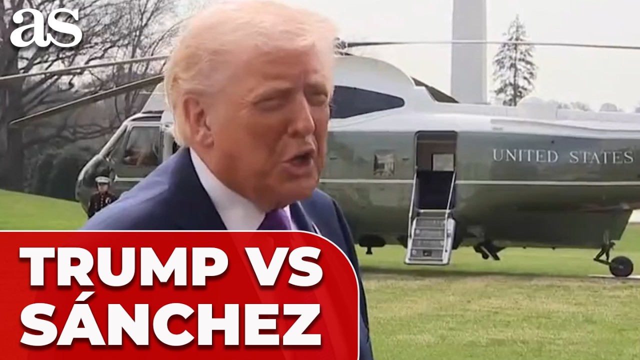 TRUMP vuelve a la carga contra PEDRO S&Aacute;NCHEZ a la vez que PIROPEA a los ESPA&Ntilde;OLES