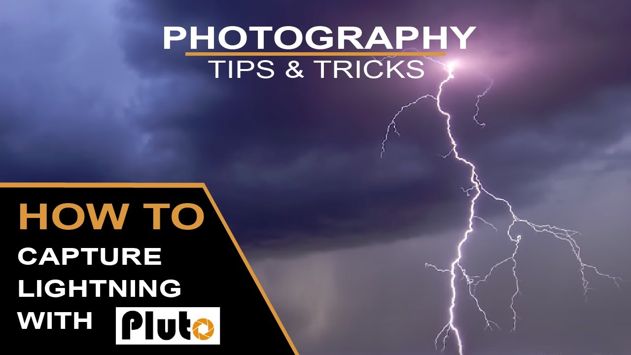 How to photograph lightning - Pluto Trigger