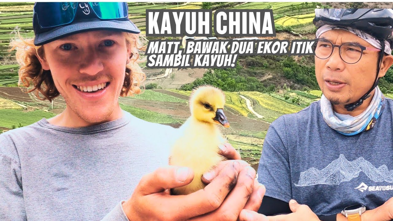 Ep.109 Bawak anak itik sambil kayuh!! KAYUH CHINA; (Day 91 Season5)