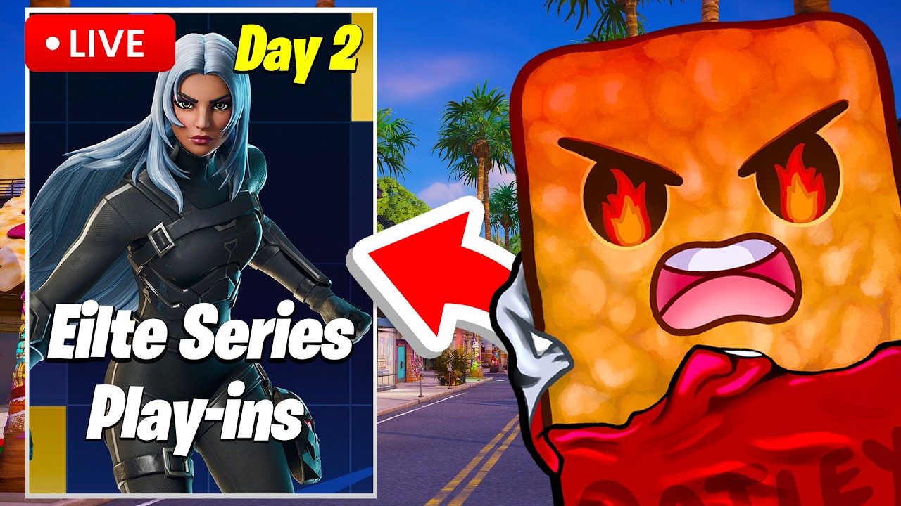 🔴LIVE - RELOAD ELITE SERIES PLAY-INS DAY 2 (Fortnite)