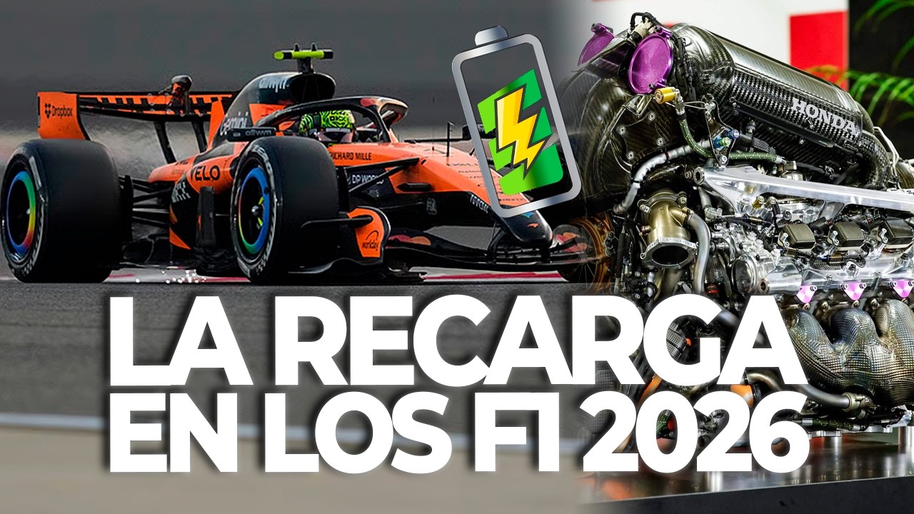 ¿CÓMO RECUPERAN ENERGÍA LOS F1 DE 2026?