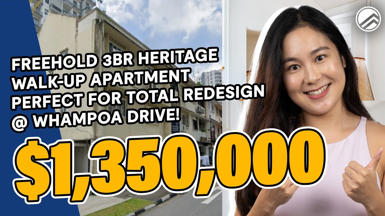 Whampoa Drive - 3-Bedroom Walk-up Apartment with 958sqft | Balestier | $1,350,000 | Nicole Ng