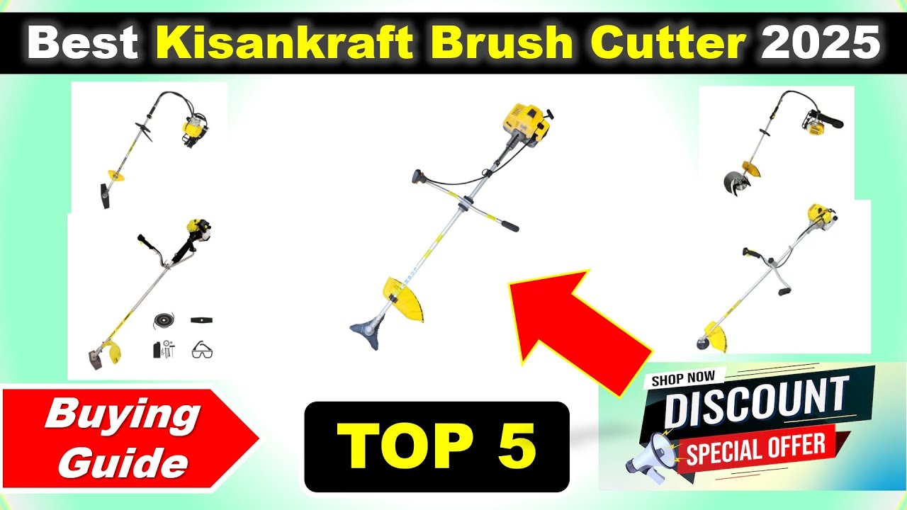 Top 5 Best Kisankraft Brush Cutter in India 2025 with Price ✅ Buying Guide ✅ किस्सनक्राफ्ट ब्रश कटर