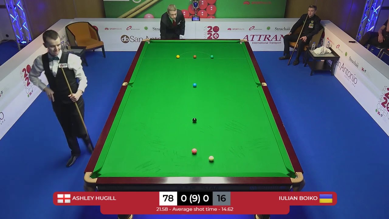 Ashley Hugill v Iulian Boiko - WSF Open (January 2020)