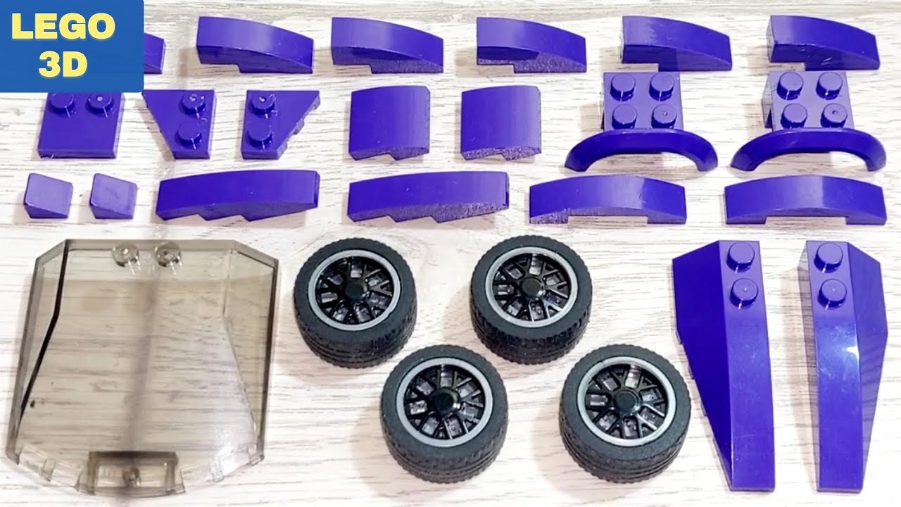 I make a LEGO sports car (Tutorial)