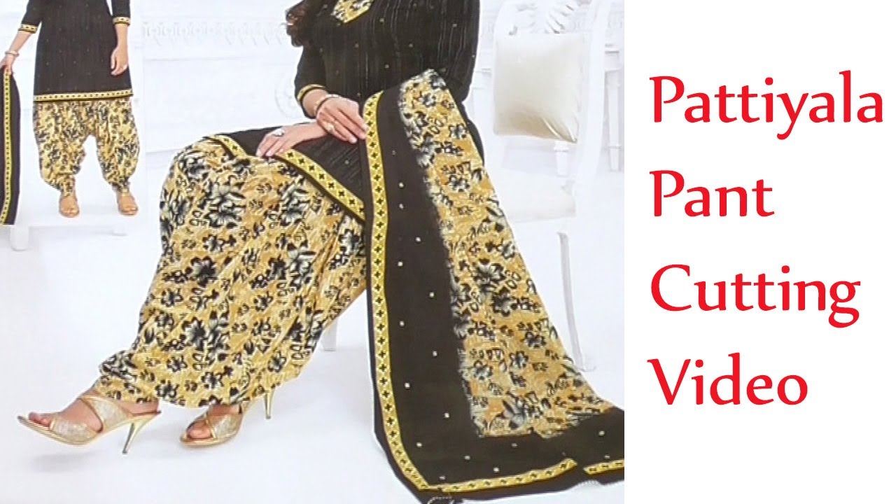 Pattiyala Pant cutting methods in Tamil || Pattiyala pant cutting and stitching