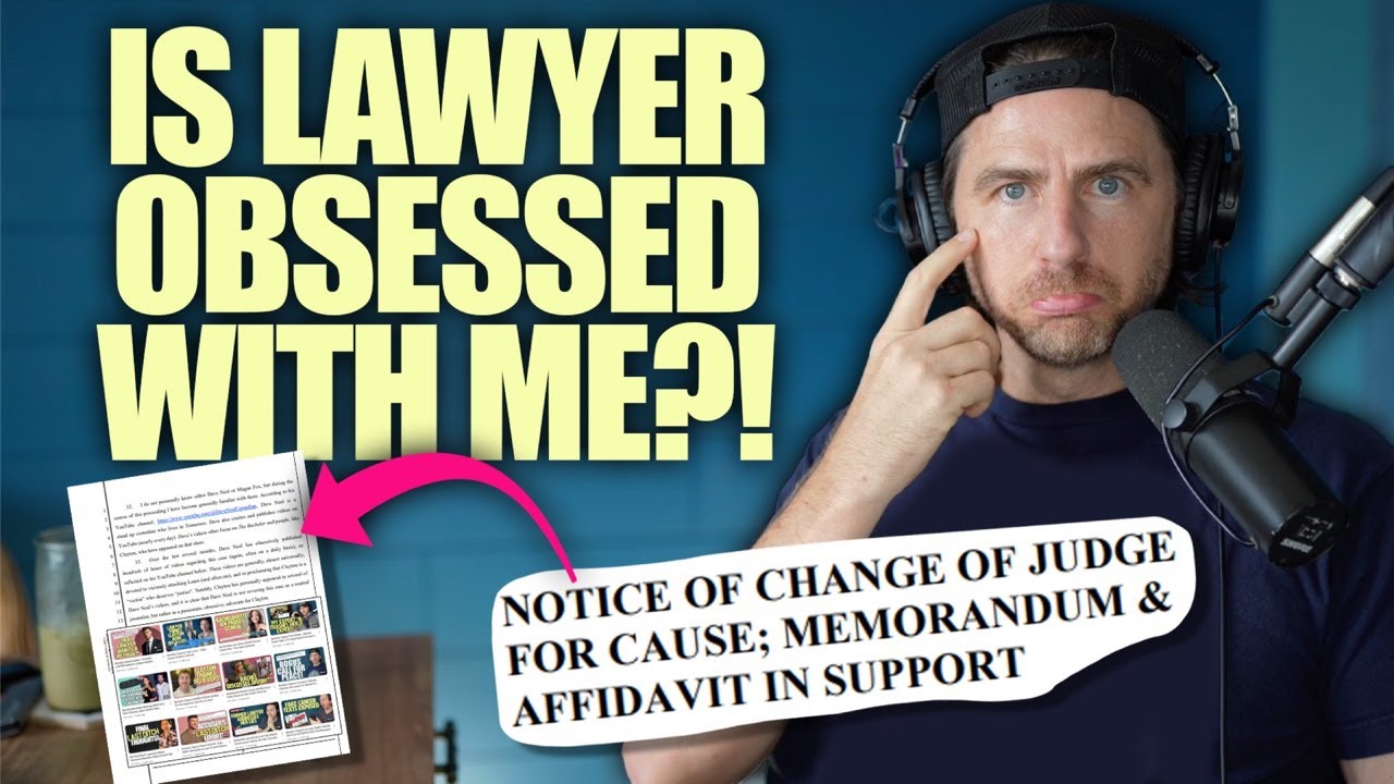 Bachelor Clayton Echard's New BOMBSHELL FILING BY ACCUSER - They SLAM THE JUDGE As Biased!