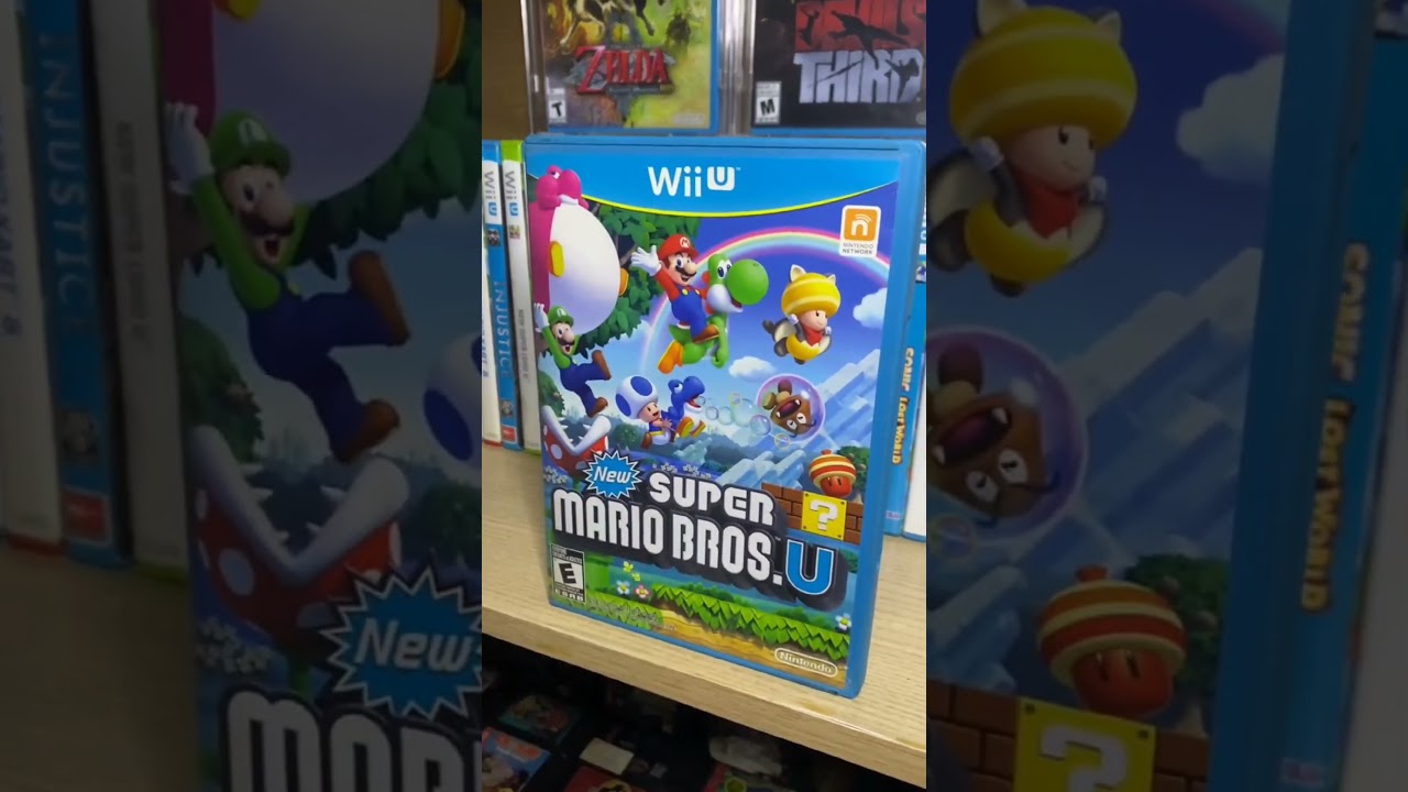 #best GAMES ON NINTENDO WII U #nintendo #nintendowiiu #collection #gaming #shortsvideo